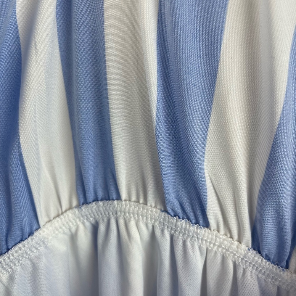 Summer Fun Striped Ruffle Hem Cami Maxi Dress - Picture 10 of 10